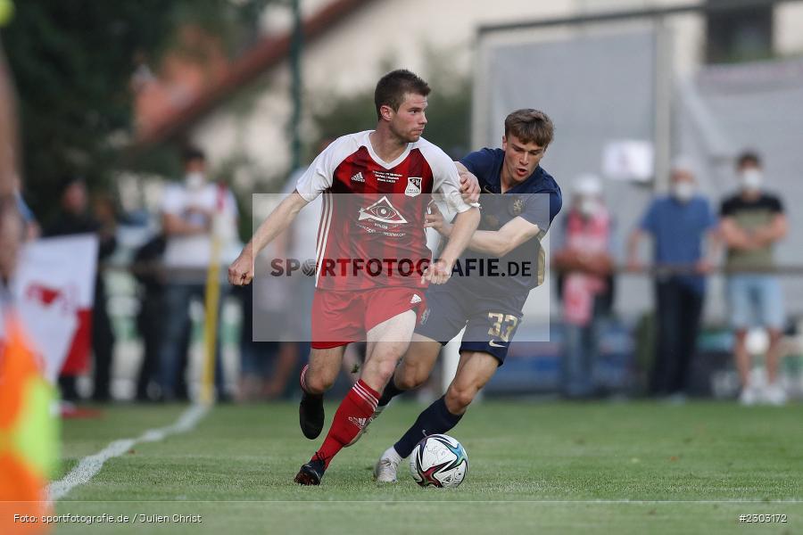 Alexander Roos, Sportplatz, Birkenfeld, 11.08.2021, BFV, sport, action, Fussball, Deutschland, August 2021, Runde 1, Verbands-Pokal, Toto-Pokal, Saison 2021/2022, M60, SVB, TSV 1860 München, SV Birkenfeld - Bild-ID: 2303172