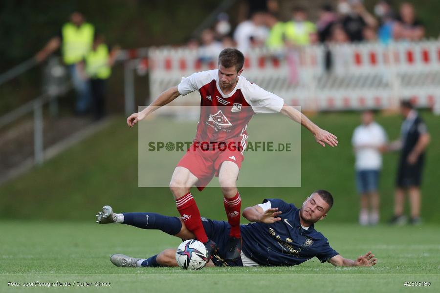 Alexander Roos, Sportplatz, Birkenfeld, 11.08.2021, BFV, sport, action, Fussball, Deutschland, August 2021, Runde 1, Verbands-Pokal, Toto-Pokal, Saison 2021/2022, M60, SVB, TSV 1860 München, SV Birkenfeld - Bild-ID: 2303189