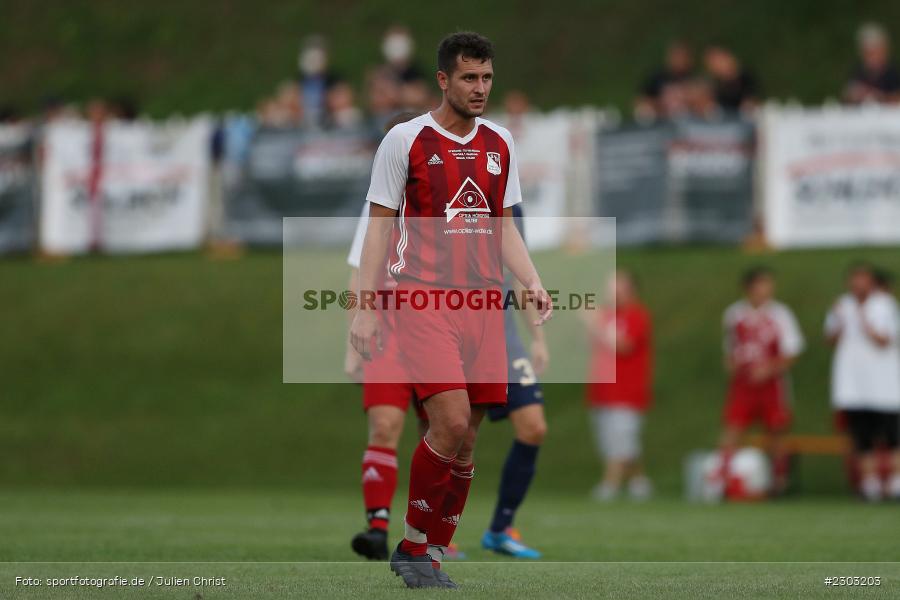 Benedikt Strohmenger, Sportplatz, Birkenfeld, 11.08.2021, BFV, sport, action, Fussball, Deutschland, August 2021, Runde 1, Verbands-Pokal, Toto-Pokal, Saison 2021/2022, M60, SVB, TSV 1860 München, SV Birkenfeld - Bild-ID: 2303203