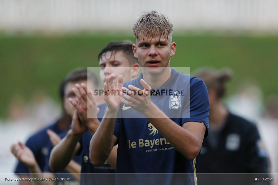 Leandro Morgalla, Sportplatz, Birkenfeld, 12.08.2021, BFV, sport, action, Fussball, Deutschland, August 2021, Runde 1, Verbands-Pokal, Toto-Pokal, Saison 2021/2022, M60, SVB, TSV 1860 München, SV Birkenfeld - Bild-ID: 2303226 Leandro Morgalla, Sportplatz, Birkenfeld, 12.08.2021, BFV, sport, action, Fussball, Deutschland, August 2021, Runde 1, Verbands-Pokal, Toto-Pokal, Saison 2021/2022, M60, SVB, TSV 1860 München, SV Birkenfeld - Bild-ID: 2303226