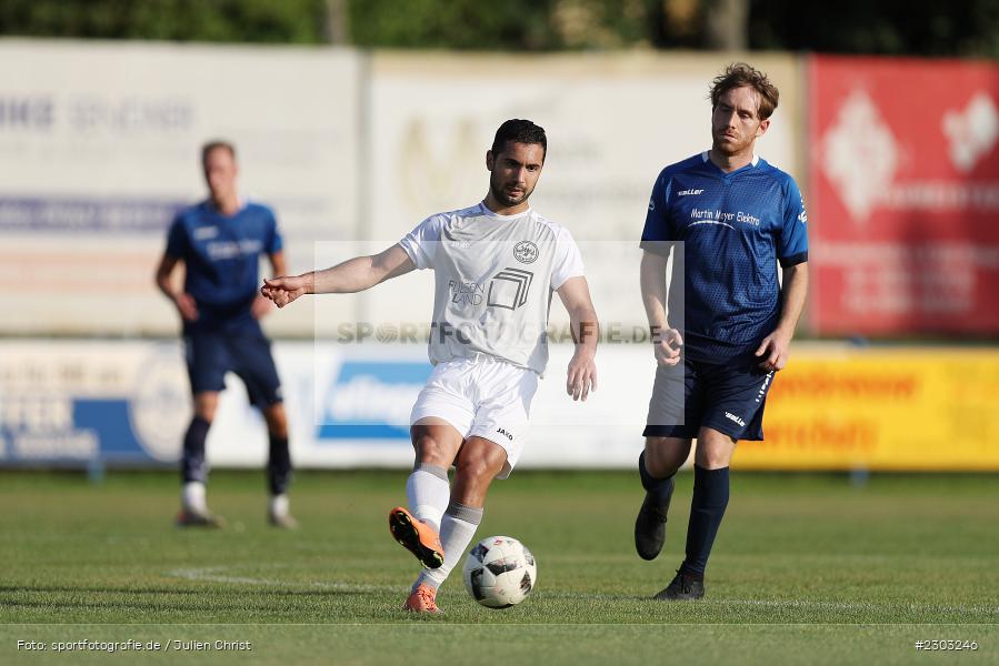 Johan Brahimi, Sportplatz, Rimpar, 13.08.2021, BFV, sport, action, Fussball, Deutschland, August 2021, Bezirksliga Unterfranken West, Saison 2021/2022, TSV, ASV, TSV Uettingen, ASV Rimpar - Bild-ID: 2303246