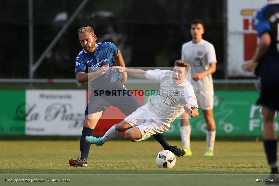 Foul, Sandro Kramosch, Sportplatz, Rimpar, 13.08.2021, BFV, sport, action, Fussball, Deutschland, August 2021, Bezirksliga Unterfranken West, Saison 2021/2022, TSV, ASV, TSV Uettingen, ASV Rimpar - Bild-ID: 2303264 Foul, Sandro Kramosch, Sportplatz, Rimpar, 13.08.2021, BFV, sport, action, Fussball, Deutschland, August 2021, Bezirksliga Unterfranken West, Saison 2021/2022, TSV, ASV, TSV Uettingen, ASV Rimpar - Bild-ID: 2303264