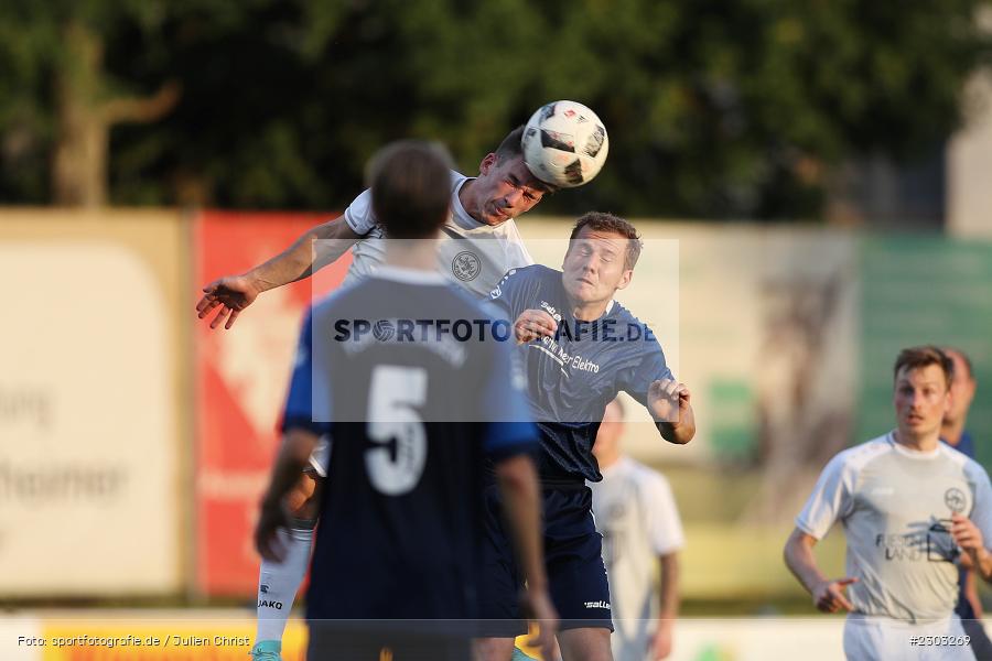 Sandro Kramosch, Sportplatz, Rimpar, 13.08.2021, BFV, sport, action, Fussball, Deutschland, August 2021, Bezirksliga Unterfranken West, Saison 2021/2022, TSV, ASV, TSV Uettingen, ASV Rimpar - Bild-ID: 2303269