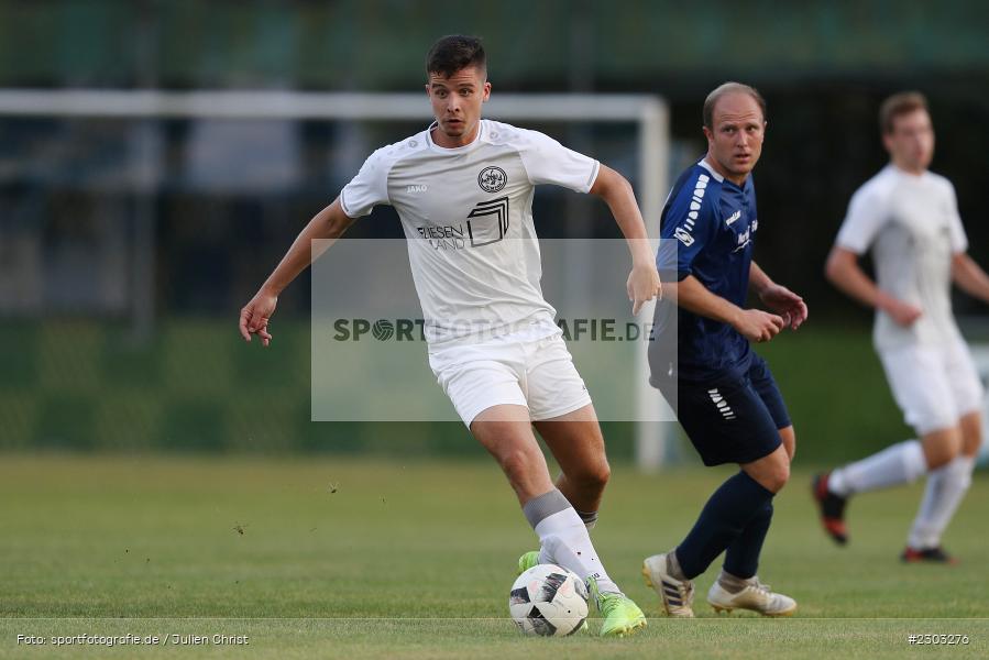 Louis Reinhart, Sportplatz, Rimpar, 13.08.2021, BFV, sport, action, Fussball, Deutschland, August 2021, Bezirksliga Unterfranken West, Saison 2021/2022, TSV, ASV, TSV Uettingen, ASV Rimpar - Bild-ID: 2303276