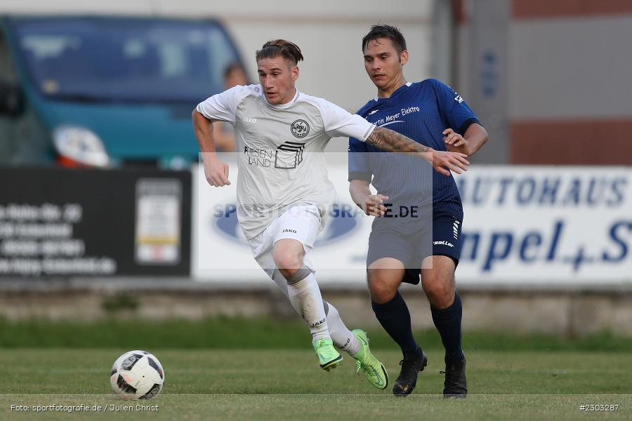 Marco Kramosch, Sportplatz, Rimpar, 13.08.2021, BFV, sport, action, Fussball, Deutschland, August 2021, Bezirksliga Unterfranken West, Saison 2021/2022, TSV, ASV, TSV Uettingen, ASV Rimpar - Bild-ID: 2303287