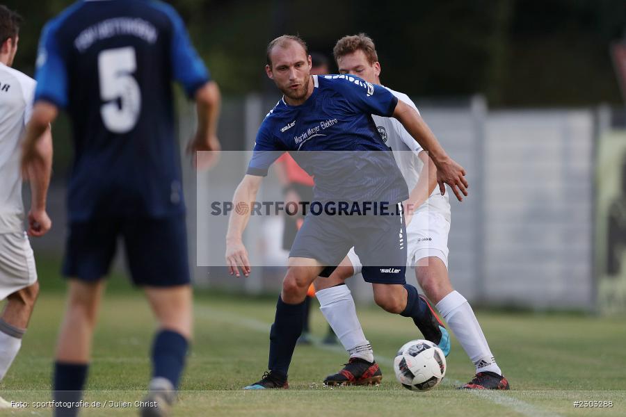 Dominik Broll, Sportplatz, Rimpar, 13.08.2021, BFV, sport, action, Fussball, Deutschland, August 2021, Bezirksliga Unterfranken West, Saison 2021/2022, TSV, ASV, TSV Uettingen, ASV Rimpar - Bild-ID: 2303288