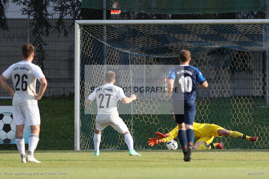 Tor, Elfmeter, Sandro Kramosch, Sportplatz, Rimpar, 13.08.2021, BFV, sport, action, Fussball, Deutschland, August 2021, Bezirksliga Unterfranken West, Saison 2021/2022, TSV, ASV, TSV Uettingen, ASV Rimpar - Bild-ID: 2303319 Tor, Elfmeter, Sandro Kramosch, Sportplatz, Rimpar, 13.08.2021, BFV, sport, action, Fussball, Deutschland, August 2021, Bezirksliga Unterfranken West, Saison 2021/2022, TSV, ASV, TSV Uettingen, ASV Rimpar - Bild-ID: 2303319