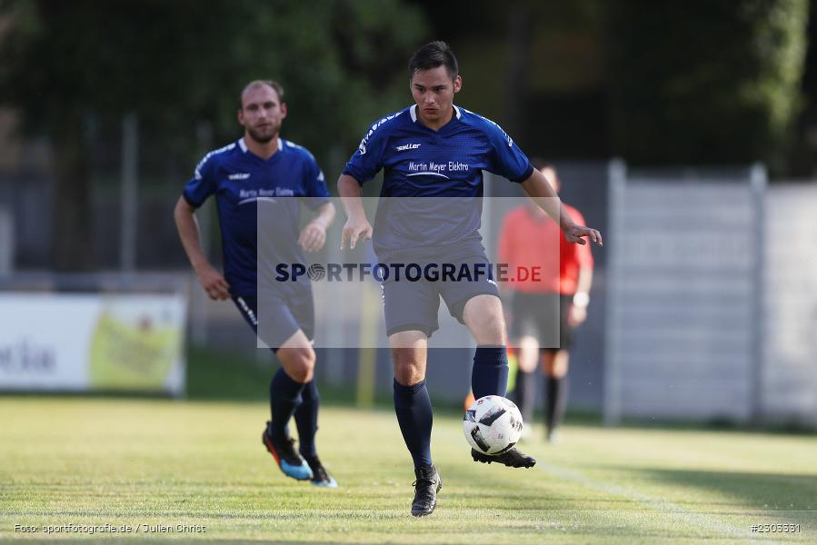 Marcel Emrich, Sportplatz, Rimpar, 13.08.2021, BFV, sport, action, Fussball, Deutschland, August 2021, Bezirksliga Unterfranken West, Saison 2021/2022, TSV, ASV, TSV Uettingen, ASV Rimpar - Bild-ID: 2303331