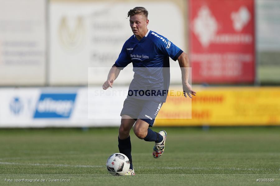 Vinzent Förster, Sportplatz, Rimpar, 13.08.2021, BFV, sport, action, Fussball, Deutschland, August 2021, Bezirksliga Unterfranken West, Saison 2021/2022, TSV, ASV, TSV Uettingen, ASV Rimpar - Bild-ID: 2303336 Vinzent Förster, Sportplatz, Rimpar, 13.08.2021, BFV, sport, action, Fussball, Deutschland, August 2021, Bezirksliga Unterfranken West, Saison 2021/2022, TSV, ASV, TSV Uettingen, ASV Rimpar - Bild-ID: 2303336