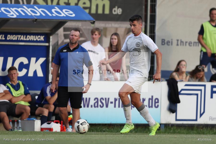Louis Reinhart, Sportplatz, Rimpar, 13.08.2021, BFV, sport, action, Fussball, Deutschland, August 2021, Bezirksliga Unterfranken West, Saison 2021/2022, TSV, ASV, TSV Uettingen, ASV Rimpar - Bild-ID: 2303366 Louis Reinhart, Sportplatz, Rimpar, 13.08.2021, BFV, sport, action, Fussball, Deutschland, August 2021, Bezirksliga Unterfranken West, Saison 2021/2022, TSV, ASV, TSV Uettingen, ASV Rimpar - Bild-ID: 2303366