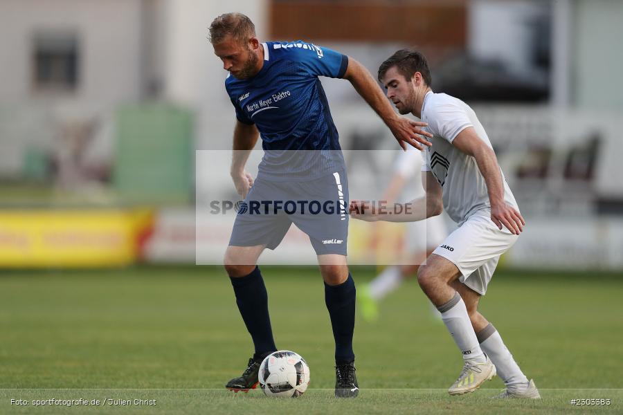 Julian Hellmann, Sportplatz, Rimpar, 13.08.2021, BFV, sport, action, Fussball, Deutschland, August 2021, Bezirksliga Unterfranken West, Saison 2021/2022, TSV, ASV, TSV Uettingen, ASV Rimpar - Bild-ID: 2303383