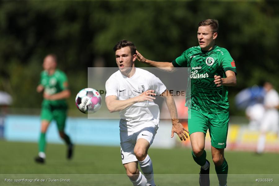 Paul Karle, Sportplatz, Karlburg, 14.08.2021, BFV, sport, action, Fussball, Deutschland, August 2021, Bayernliga Nord, Saison 2021/2022, SPA, TSV, SpVgg Ansbach, TSV Karlburg - Bild-ID: 2303395