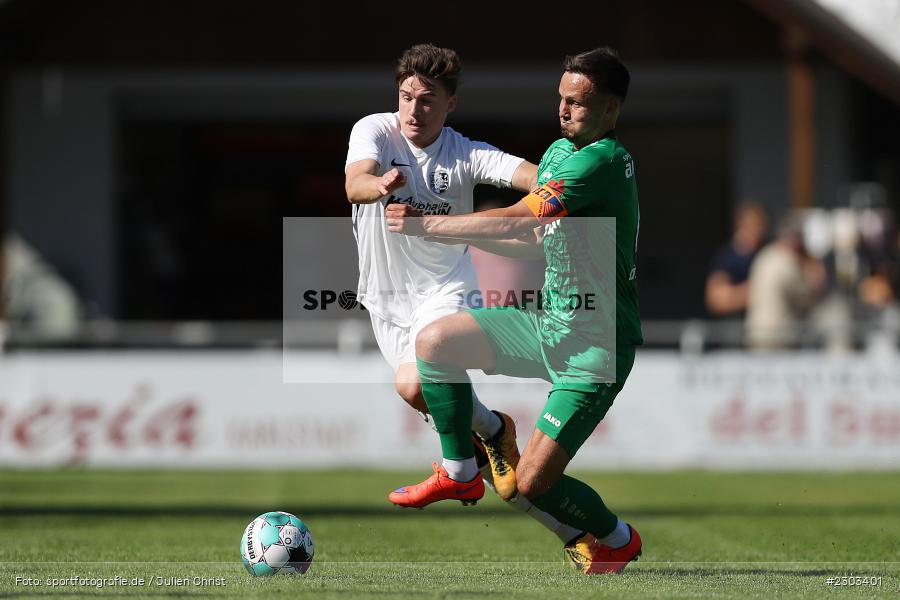 Pascal Jeni, Tobias Dietrich, Sportplatz, Karlburg, 14.08.2021, BFV, sport, action, Fussball, Deutschland, August 2021, Bayernliga Nord, Saison 2021/2022, SPA, TSV, SpVgg Ansbach, TSV Karlburg - Bild-ID: 2303401 Pascal Jeni, Tobias Dietrich, Sportplatz, Karlburg, 14.08.2021, BFV, sport, action, Fussball, Deutschland, August 2021, Bayernliga Nord, Saison 2021/2022, SPA, TSV, SpVgg Ansbach, TSV Karlburg - Bild-ID: 2303401