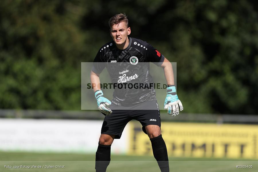 Heiko Schiefer, Sportplatz, Karlburg, 14.08.2021, BFV, sport, action, Fussball, Deutschland, August 2021, Bayernliga Nord, Saison 2021/2022, SPA, TSV, SpVgg Ansbach, TSV Karlburg - Bild-ID: 2303405
