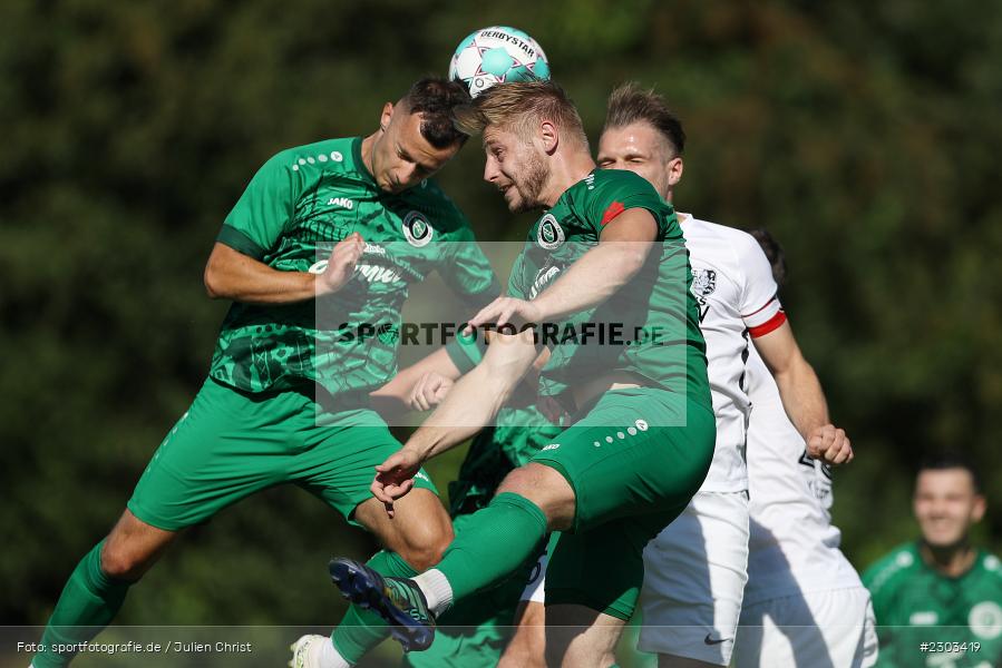 Marvin Schramm, Ecke, Eric Weeger, Sportplatz, Karlburg, 14.08.2021, BFV, sport, action, Fussball, Deutschland, August 2021, Bayernliga Nord, Saison 2021/2022, SPA, TSV, SpVgg Ansbach, TSV Karlburg - Bild-ID: 2303419 Marvin Schramm, Ecke, Eric Weeger, Sportplatz, Karlburg, 14.08.2021, BFV, sport, action, Fussball, Deutschland, August 2021, Bayernliga Nord, Saison 2021/2022, SPA, TSV, SpVgg Ansbach, TSV Karlburg - Bild-ID: 2303419