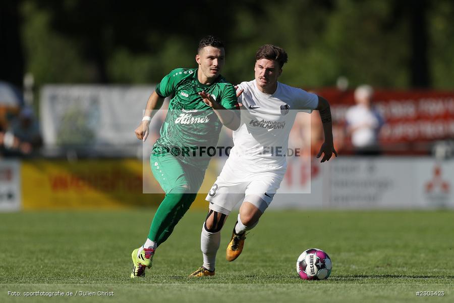 Patrick Kroiß, Sportplatz, Karlburg, 14.08.2021, BFV, sport, action, Fussball, Deutschland, August 2021, Bayernliga Nord, Saison 2021/2022, SPA, TSV, SpVgg Ansbach, TSV Karlburg - Bild-ID: 2303423 Patrick Kroiß, Sportplatz, Karlburg, 14.08.2021, BFV, sport, action, Fussball, Deutschland, August 2021, Bayernliga Nord, Saison 2021/2022, SPA, TSV, SpVgg Ansbach, TSV Karlburg - Bild-ID: 2303423