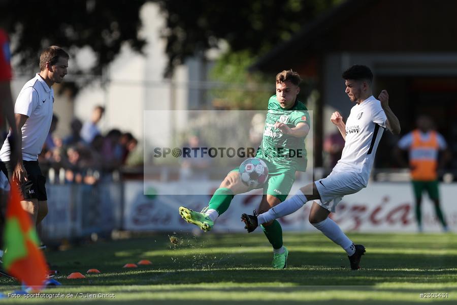 Jonas Sauerstein, Sportplatz, Karlburg, 14.08.2021, BFV, sport, action, Fussball, Deutschland, August 2021, Bayernliga Nord, Saison 2021/2022, SPA, TSV, SpVgg Ansbach, TSV Karlburg - Bild-ID: 2303431 Jonas Sauerstein, Sportplatz, Karlburg, 14.08.2021, BFV, sport, action, Fussball, Deutschland, August 2021, Bayernliga Nord, Saison 2021/2022, SPA, TSV, SpVgg Ansbach, TSV Karlburg - Bild-ID: 2303431