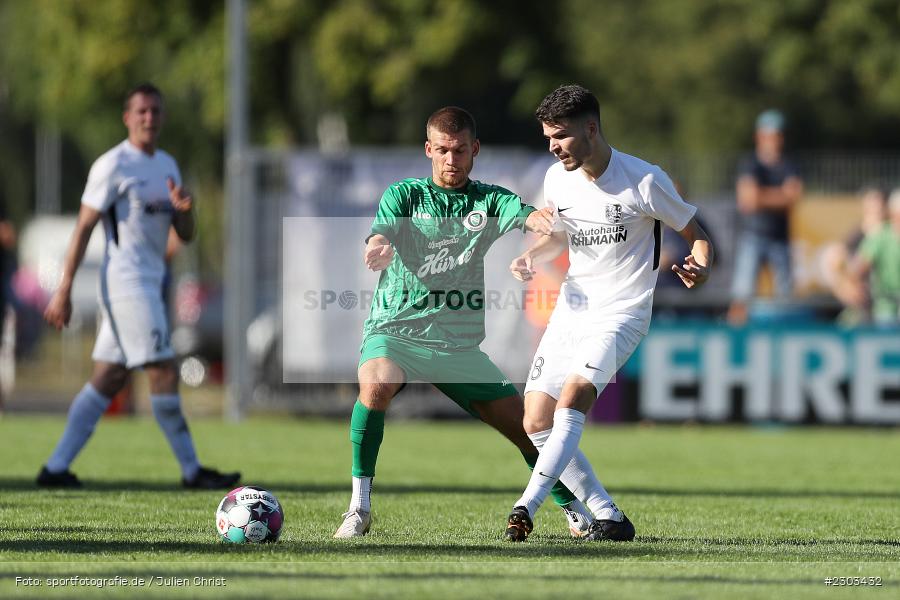 Jan Wabnitz, Sportplatz, Karlburg, 14.08.2021, BFV, sport, action, Fussball, Deutschland, August 2021, Bayernliga Nord, Saison 2021/2022, SPA, TSV, SpVgg Ansbach, TSV Karlburg - Bild-ID: 2303432 Jan Wabnitz, Sportplatz, Karlburg, 14.08.2021, BFV, sport, action, Fussball, Deutschland, August 2021, Bayernliga Nord, Saison 2021/2022, SPA, TSV, SpVgg Ansbach, TSV Karlburg - Bild-ID: 2303432