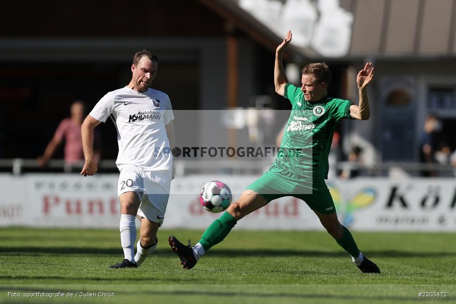 Maurice Kübert, Sportplatz, Karlburg, 14.08.2021, BFV, sport, action, Fussball, Deutschland, August 2021, Bayernliga Nord, Saison 2021/2022, SPA, TSV, SpVgg Ansbach, TSV Karlburg - Bild-ID: 2303472 Maurice Kübert, Sportplatz, Karlburg, 14.08.2021, BFV, sport, action, Fussball, Deutschland, August 2021, Bayernliga Nord, Saison 2021/2022, SPA, TSV, SpVgg Ansbach, TSV Karlburg - Bild-ID: 2303472