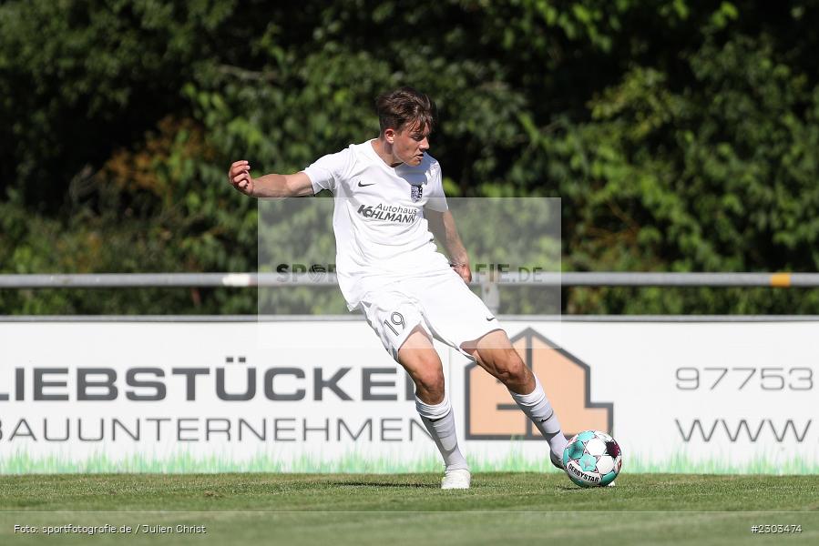 Fabio Gobbo, Sportplatz, Karlburg, 14.08.2021, BFV, sport, action, Fussball, Deutschland, August 2021, Bayernliga Nord, Saison 2021/2022, SPA, TSV, SpVgg Ansbach, TSV Karlburg - Bild-ID: 2303474 Fabio Gobbo, Sportplatz, Karlburg, 14.08.2021, BFV, sport, action, Fussball, Deutschland, August 2021, Bayernliga Nord, Saison 2021/2022, SPA, TSV, SpVgg Ansbach, TSV Karlburg - Bild-ID: 2303474