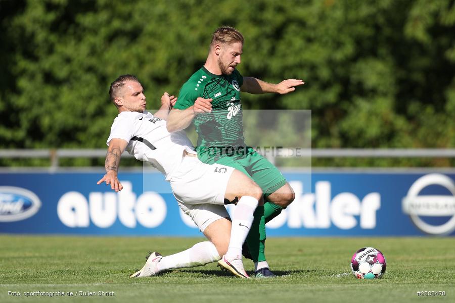 Marvin Schramm, Sportplatz, Karlburg, 14.08.2021, BFV, sport, action, Fussball, Deutschland, August 2021, Bayernliga Nord, Saison 2021/2022, SPA, TSV, SpVgg Ansbach, TSV Karlburg - Bild-ID: 2303478 Marvin Schramm, Sportplatz, Karlburg, 14.08.2021, BFV, sport, action, Fussball, Deutschland, August 2021, Bayernliga Nord, Saison 2021/2022, SPA, TSV, SpVgg Ansbach, TSV Karlburg - Bild-ID: 2303478