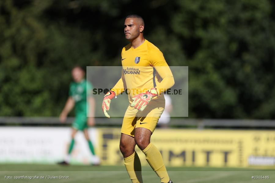 Marvin Fischer-Vallecilla, Sportplatz, Karlburg, 14.08.2021, BFV, sport, action, Fussball, Deutschland, August 2021, Bayernliga Nord, Saison 2021/2022, SPA, TSV, SpVgg Ansbach, TSV Karlburg - Bild-ID: 2303485 Marvin Fischer-Vallecilla, Sportplatz, Karlburg, 14.08.2021, BFV, sport, action, Fussball, Deutschland, August 2021, Bayernliga Nord, Saison 2021/2022, SPA, TSV, SpVgg Ansbach, TSV Karlburg - Bild-ID: 2303485