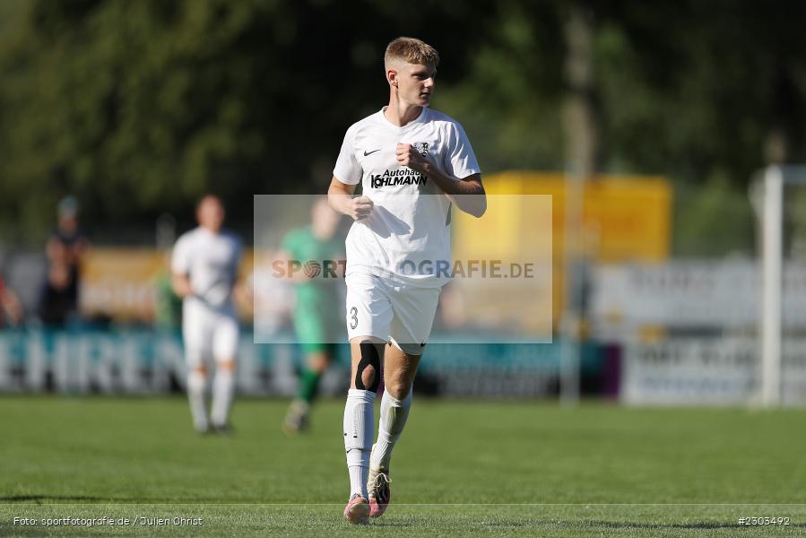 Adrian Winter, Sportplatz, Karlburg, 14.08.2021, BFV, sport, action, Fussball, Deutschland, August 2021, Bayernliga Nord, Saison 2021/2022, SPA, TSV, SpVgg Ansbach, TSV Karlburg - Bild-ID: 2303492 Adrian Winter, Sportplatz, Karlburg, 14.08.2021, BFV, sport, action, Fussball, Deutschland, August 2021, Bayernliga Nord, Saison 2021/2022, SPA, TSV, SpVgg Ansbach, TSV Karlburg - Bild-ID: 2303492