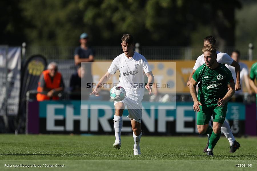 Fabio Gobbo, Sportplatz, Karlburg, 14.08.2021, BFV, sport, action, Fussball, Deutschland, August 2021, Bayernliga Nord, Saison 2021/2022, SPA, TSV, SpVgg Ansbach, TSV Karlburg - Bild-ID: 2303493 Fabio Gobbo, Sportplatz, Karlburg, 14.08.2021, BFV, sport, action, Fussball, Deutschland, August 2021, Bayernliga Nord, Saison 2021/2022, SPA, TSV, SpVgg Ansbach, TSV Karlburg - Bild-ID: 2303493