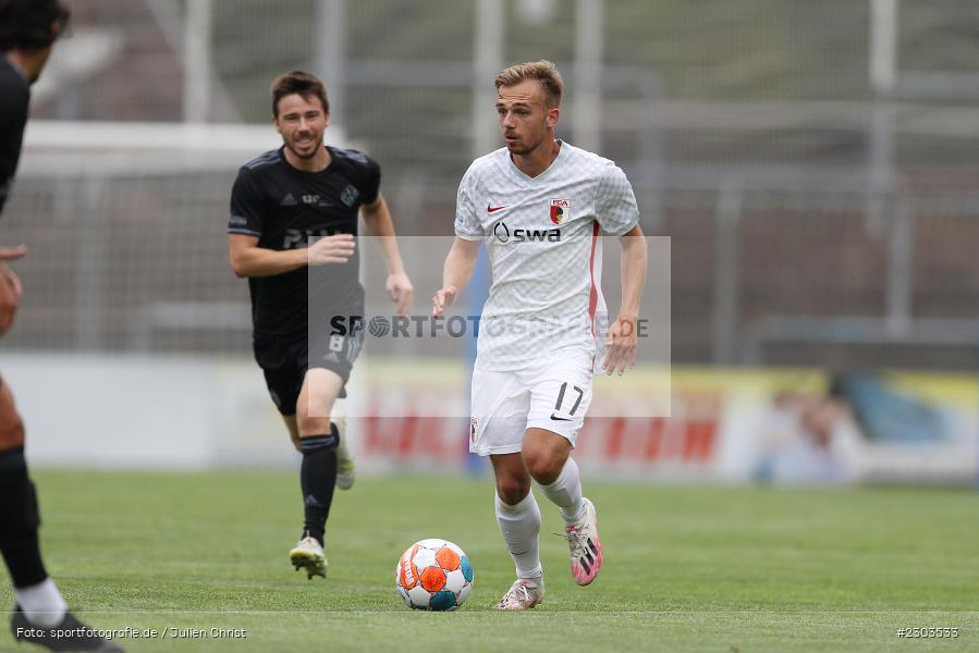 Felix Schwarzholz, Stadion am Schönbusch, Aschaffenburg, 17.08.2021, BFV, sport, action, Fussball, Deutschland, August 2021, Regionalliga Bayern, Saison 2021/2022, FCA, SVA, FC Augsburg II, SV Viktoria Aschaffenburg - Bild-ID: 2303533 Felix Schwarzholz, Stadion am Schönbusch, Aschaffenburg, 17.08.2021, BFV, sport, action, Fussball, Deutschland, August 2021, Regionalliga Bayern, Saison 2021/2022, FCA, SVA, FC Augsburg II, SV Viktoria Aschaffenburg - Bild-ID: 2303533