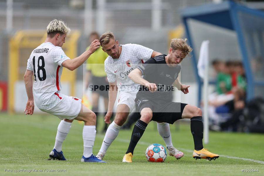 Roberto Desch, Stadion am Schönbusch, Aschaffenburg, 17.08.2021, BFV, sport, action, Fussball, Deutschland, August 2021, Regionalliga Bayern, Saison 2021/2022, FCA, SVA, FC Augsburg II, SV Viktoria Aschaffenburg - Bild-ID: 2303544