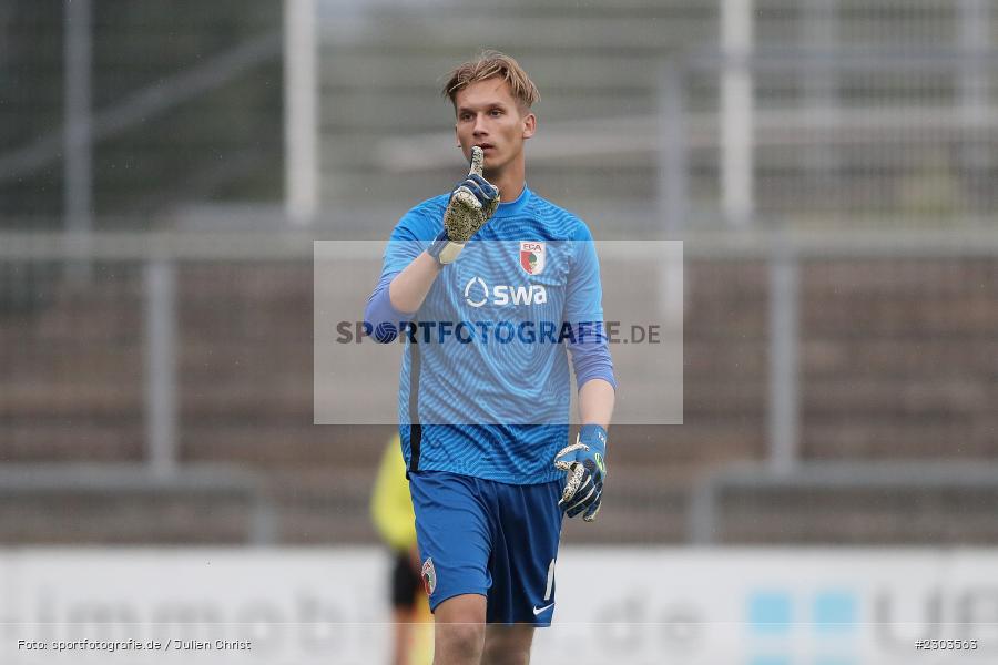 Maximilian Engl, Stadion am Schönbusch, Aschaffenburg, 17.08.2021, BFV, sport, action, Fussball, Deutschland, August 2021, Regionalliga Bayern, Saison 2021/2022, FCA, SVA, FC Augsburg II, SV Viktoria Aschaffenburg - Bild-ID: 2303563 Maximilian Engl, Stadion am Schönbusch, Aschaffenburg, 17.08.2021, BFV, sport, action, Fussball, Deutschland, August 2021, Regionalliga Bayern, Saison 2021/2022, FCA, SVA, FC Augsburg II, SV Viktoria Aschaffenburg - Bild-ID: 2303563