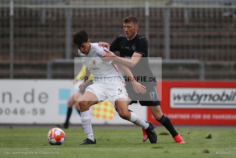 Niklas Meyer, Stadion am Schönbusch, Aschaffenburg, 17.08.2021, BFV, sport, action, Fussball, Deutschland, August 2021, Regionalliga Bayern, Saison 2021/2022, FCA, SVA, FC Augsburg II, SV Viktoria Aschaffenburg - Bild-ID: 2303593 Niklas Meyer, Stadion am Schönbusch, Aschaffenburg, 17.08.2021, BFV, sport, action, Fussball, Deutschland, August 2021, Regionalliga Bayern, Saison 2021/2022, FCA, SVA, FC Augsburg II, SV Viktoria Aschaffenburg - Bild-ID: 2303593