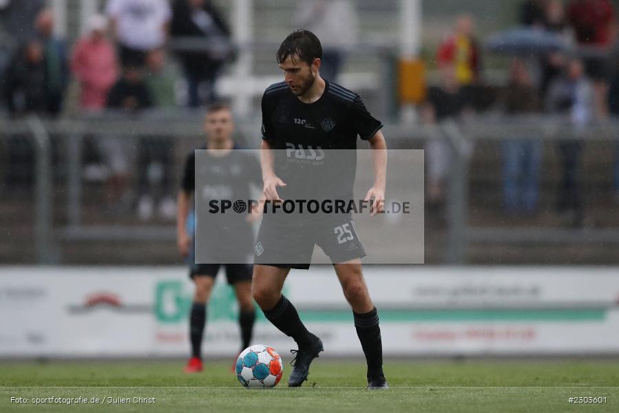 Elias Niesigk, Stadion am Schönbusch, Aschaffenburg, 17.08.2021, BFV, sport, action, Fussball, Deutschland, August 2021, Regionalliga Bayern, Saison 2021/2022, FCA, SVA, FC Augsburg II, SV Viktoria Aschaffenburg - Bild-ID: 2303601