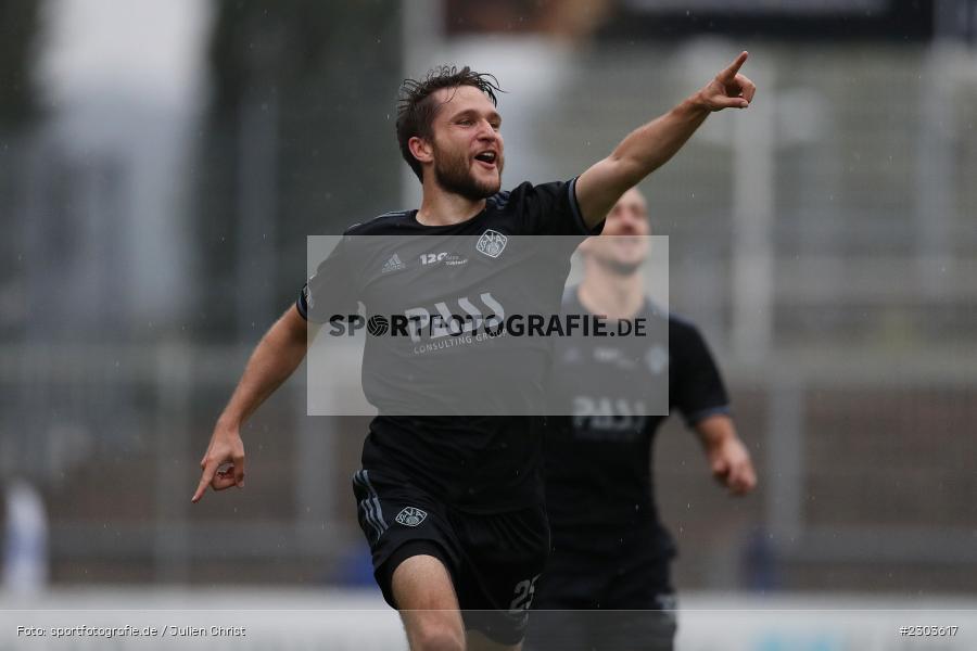 Torjubel, Elias Niesigk, Stadion am Schönbusch, Aschaffenburg, 17.08.2021, BFV, sport, action, Fussball, Deutschland, August 2021, Regionalliga Bayern, Saison 2021/2022, FCA, SVA, FC Augsburg II, SV Viktoria Aschaffenburg - Bild-ID: 2303617 Torjubel, Elias Niesigk, Stadion am Schönbusch, Aschaffenburg, 17.08.2021, BFV, sport, action, Fussball, Deutschland, August 2021, Regionalliga Bayern, Saison 2021/2022, FCA, SVA, FC Augsburg II, SV Viktoria Aschaffenburg - Bild-ID: 2303617