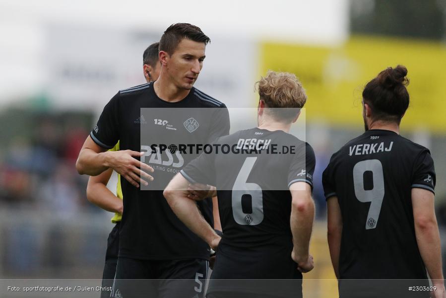Elmir Muhic, Stadion am Schönbusch, Aschaffenburg, 17.08.2021, BFV, sport, action, Fussball, Deutschland, August 2021, Regionalliga Bayern, Saison 2021/2022, FCA, SVA, FC Augsburg II, SV Viktoria Aschaffenburg - Bild-ID: 2303629 Elmir Muhic, Stadion am Schönbusch, Aschaffenburg, 17.08.2021, BFV, sport, action, Fussball, Deutschland, August 2021, Regionalliga Bayern, Saison 2021/2022, FCA, SVA, FC Augsburg II, SV Viktoria Aschaffenburg - Bild-ID: 2303629
