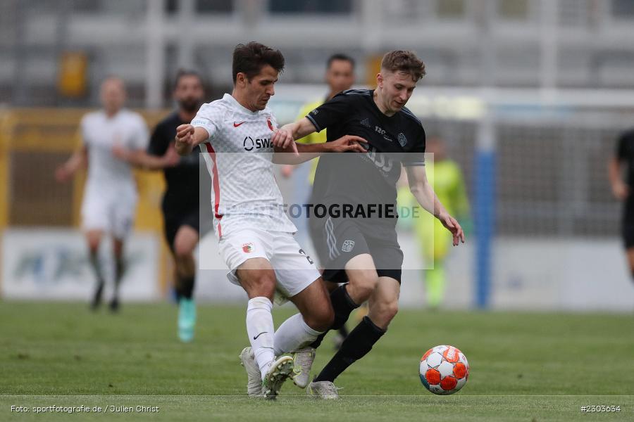 Benedikt Lobenhofer, Stadion am Schönbusch, Aschaffenburg, 17.08.2021, BFV, sport, action, Fussball, Deutschland, August 2021, Regionalliga Bayern, Saison 2021/2022, FCA, SVA, FC Augsburg II, SV Viktoria Aschaffenburg - Bild-ID: 2303634 Benedikt Lobenhofer, Stadion am Schönbusch, Aschaffenburg, 17.08.2021, BFV, sport, action, Fussball, Deutschland, August 2021, Regionalliga Bayern, Saison 2021/2022, FCA, SVA, FC Augsburg II, SV Viktoria Aschaffenburg - Bild-ID: 2303634