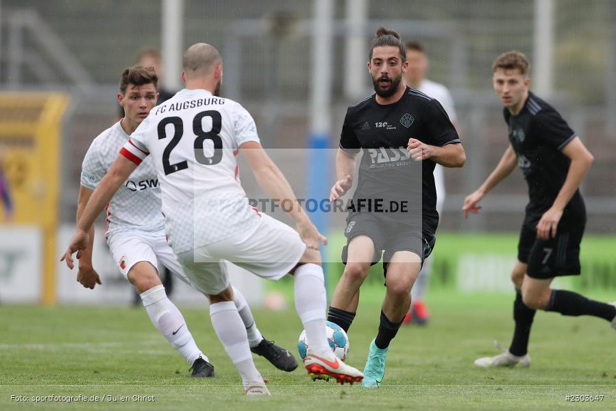 Clay Verkaj, Stadion am Schönbusch, Aschaffenburg, 17.08.2021, BFV, sport, action, Fussball, Deutschland, August 2021, Regionalliga Bayern, Saison 2021/2022, FCA, SVA, FC Augsburg II, SV Viktoria Aschaffenburg - Bild-ID: 2303647 Clay Verkaj, Stadion am Schönbusch, Aschaffenburg, 17.08.2021, BFV, sport, action, Fussball, Deutschland, August 2021, Regionalliga Bayern, Saison 2021/2022, FCA, SVA, FC Augsburg II, SV Viktoria Aschaffenburg - Bild-ID: 2303647