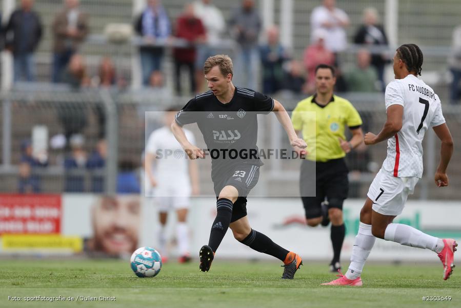 Tom Schulz, Stadion am Schönbusch, Aschaffenburg, 17.08.2021, BFV, sport, action, Fussball, Deutschland, August 2021, Regionalliga Bayern, Saison 2021/2022, FCA, SVA, FC Augsburg II, SV Viktoria Aschaffenburg - Bild-ID: 2303649 Tom Schulz, Stadion am Schönbusch, Aschaffenburg, 17.08.2021, BFV, sport, action, Fussball, Deutschland, August 2021, Regionalliga Bayern, Saison 2021/2022, FCA, SVA, FC Augsburg II, SV Viktoria Aschaffenburg - Bild-ID: 2303649