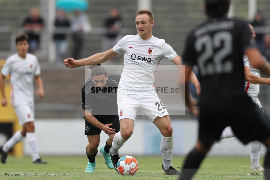 Marco Nickel, Stadion am Schönbusch, Aschaffenburg, 17.08.2021, BFV, sport, action, Fussball, Deutschland, August 2021, Regionalliga Bayern, Saison 2021/2022, FCA, SVA, FC Augsburg II, SV Viktoria Aschaffenburg - Bild-ID: 2303680 Marco Nickel, Stadion am Schönbusch, Aschaffenburg, 17.08.2021, BFV, sport, action, Fussball, Deutschland, August 2021, Regionalliga Bayern, Saison 2021/2022, FCA, SVA, FC Augsburg II, SV Viktoria Aschaffenburg - Bild-ID: 2303680