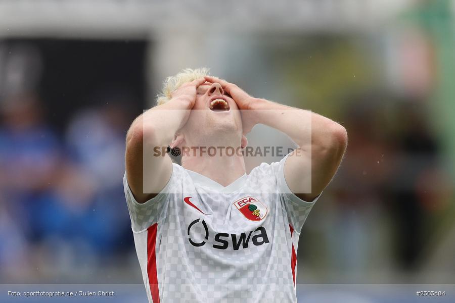 Dorian Cevis, Stadion am Schönbusch, Aschaffenburg, 17.08.2021, BFV, sport, action, Fussball, Deutschland, August 2021, Regionalliga Bayern, Saison 2021/2022, FCA, SVA, FC Augsburg II, SV Viktoria Aschaffenburg - Bild-ID: 2303684 Dorian Cevis, Stadion am Schönbusch, Aschaffenburg, 17.08.2021, BFV, sport, action, Fussball, Deutschland, August 2021, Regionalliga Bayern, Saison 2021/2022, FCA, SVA, FC Augsburg II, SV Viktoria Aschaffenburg - Bild-ID: 2303684