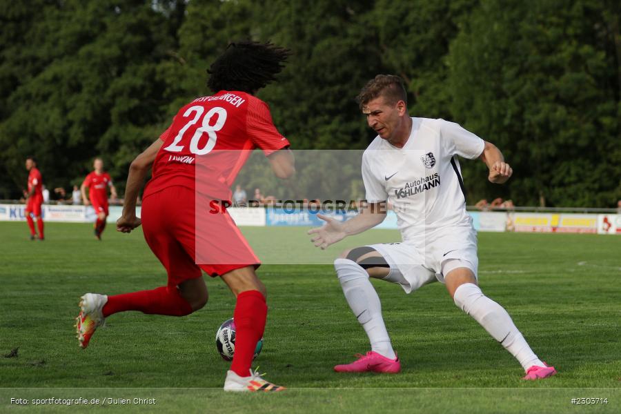 Julian Meyer, Sportplatz, Karlburg, 21.08.2021, BFV, sport, action, Fussball, Deutschland, August 2021, Bayernliga Nord, Saison 2021/2022, ATSV, TSV, ATSV Erlangen, TSV Karlburg - Bild-ID: 2303714 Julian Meyer, Sportplatz, Karlburg, 21.08.2021, BFV, sport, action, Fussball, Deutschland, August 2021, Bayernliga Nord, Saison 2021/2022, ATSV, TSV, ATSV Erlangen, TSV Karlburg - Bild-ID: 2303714