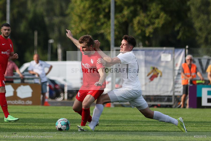 Christopher Kracun, Sportplatz, Karlburg, 21.08.2021, BFV, sport, action, Fussball, Deutschland, August 2021, Bayernliga Nord, Saison 2021/2022, ATSV, TSV, ATSV Erlangen, TSV Karlburg - Bild-ID: 2303715 Christopher Kracun, Sportplatz, Karlburg, 21.08.2021, BFV, sport, action, Fussball, Deutschland, August 2021, Bayernliga Nord, Saison 2021/2022, ATSV, TSV, ATSV Erlangen, TSV Karlburg - Bild-ID: 2303715