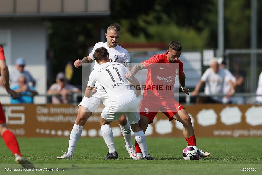 Lucas Markert, Sportplatz, Karlburg, 21.08.2021, BFV, sport, action, Fussball, Deutschland, August 2021, Bayernliga Nord, Saison 2021/2022, ATSV, TSV, ATSV Erlangen, TSV Karlburg - Bild-ID: 2303726 Lucas Markert, Sportplatz, Karlburg, 21.08.2021, BFV, sport, action, Fussball, Deutschland, August 2021, Bayernliga Nord, Saison 2021/2022, ATSV, TSV, ATSV Erlangen, TSV Karlburg - Bild-ID: 2303726