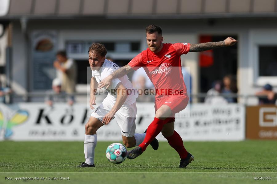 Jari Heuchert, Sportplatz, Karlburg, 21.08.2021, BFV, sport, action, Fussball, Deutschland, August 2021, Bayernliga Nord, Saison 2021/2022, ATSV, TSV, ATSV Erlangen, TSV Karlburg - Bild-ID: 2303727