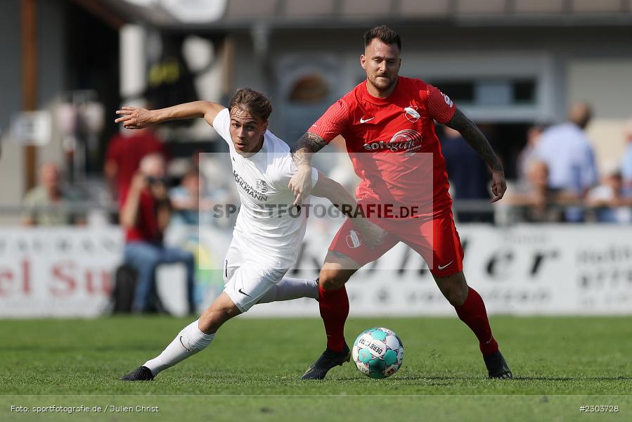 Jari Heuchert, Sportplatz, Karlburg, 21.08.2021, BFV, sport, action, Fussball, Deutschland, August 2021, Bayernliga Nord, Saison 2021/2022, ATSV, TSV, ATSV Erlangen, TSV Karlburg - Bild-ID: 2303728