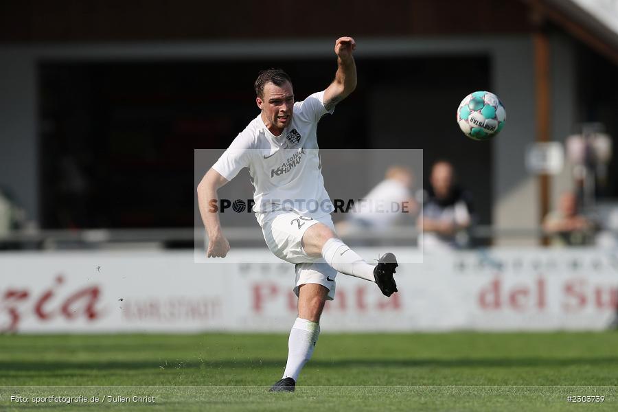 Maurice Kübert, Sportplatz, Karlburg, 21.08.2021, BFV, sport, action, Fussball, Deutschland, August 2021, Bayernliga Nord, Saison 2021/2022, ATSV, TSV, ATSV Erlangen, TSV Karlburg - Bild-ID: 2303739