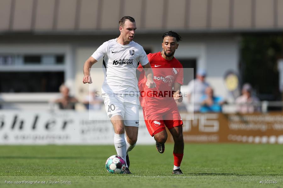 Maurice Kübert, Sportplatz, Karlburg, 21.08.2021, BFV, sport, action, Fussball, Deutschland, August 2021, Bayernliga Nord, Saison 2021/2022, ATSV, TSV, ATSV Erlangen, TSV Karlburg - Bild-ID: 2303743 Maurice Kübert, Sportplatz, Karlburg, 21.08.2021, BFV, sport, action, Fussball, Deutschland, August 2021, Bayernliga Nord, Saison 2021/2022, ATSV, TSV, ATSV Erlangen, TSV Karlburg - Bild-ID: 2303743