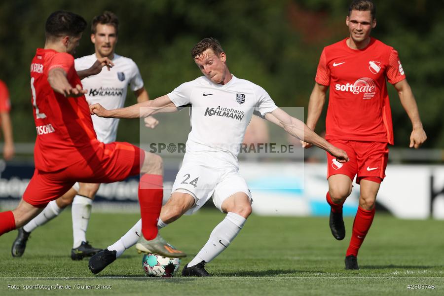 Sebastian Fries, Sportplatz, Karlburg, 21.08.2021, BFV, sport, action, Fussball, Deutschland, August 2021, Bayernliga Nord, Saison 2021/2022, ATSV, TSV, ATSV Erlangen, TSV Karlburg - Bild-ID: 2303748 Sebastian Fries, Sportplatz, Karlburg, 21.08.2021, BFV, sport, action, Fussball, Deutschland, August 2021, Bayernliga Nord, Saison 2021/2022, ATSV, TSV, ATSV Erlangen, TSV Karlburg - Bild-ID: 2303748