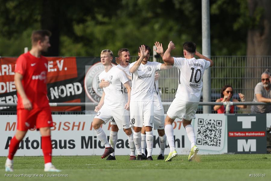 Torjubel, Marco Kunzmann, Sportplatz, Karlburg, 21.08.2021, BFV, sport, action, Fussball, Deutschland, August 2021, Bayernliga Nord, Saison 2021/2022, ATSV, TSV, ATSV Erlangen, TSV Karlburg - Bild-ID: 2303767 Torjubel, Marco Kunzmann, Sportplatz, Karlburg, 21.08.2021, BFV, sport, action, Fussball, Deutschland, August 2021, Bayernliga Nord, Saison 2021/2022, ATSV, TSV, ATSV Erlangen, TSV Karlburg - Bild-ID: 2303767