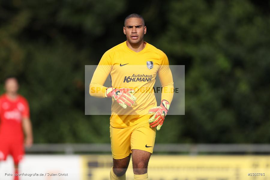 Marvin Fischer-Vallecilla, Sportplatz, Karlburg, 21.08.2021, BFV, sport, action, Fussball, Deutschland, August 2021, Bayernliga Nord, Saison 2021/2022, ATSV, TSV, ATSV Erlangen, TSV Karlburg - Bild-ID: 2303783 Marvin Fischer-Vallecilla, Sportplatz, Karlburg, 21.08.2021, BFV, sport, action, Fussball, Deutschland, August 2021, Bayernliga Nord, Saison 2021/2022, ATSV, TSV, ATSV Erlangen, TSV Karlburg - Bild-ID: 2303783